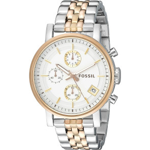 Bracelet de montre Fossil ES3840 Acier inoxydable Multicolore 18mm